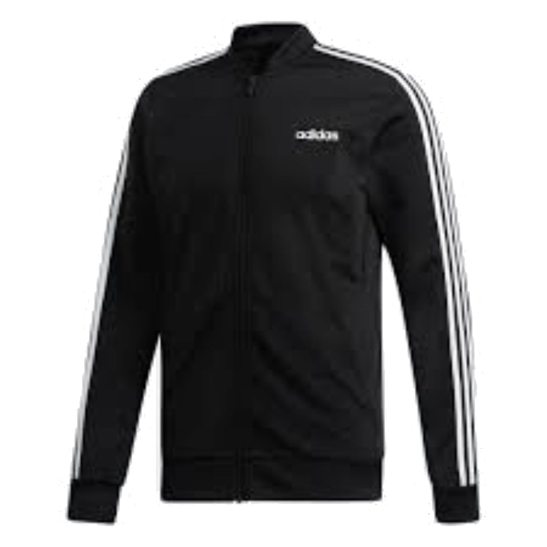 adidas 3-Stripes Track Suit Asia Sizing 'Black White' DV2448
