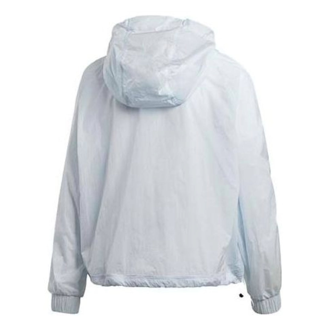 (WMNS) adidas Athletics Cropped Wind.Rdy Windbreaker Jacket Asia Sizing 'White' FK3223