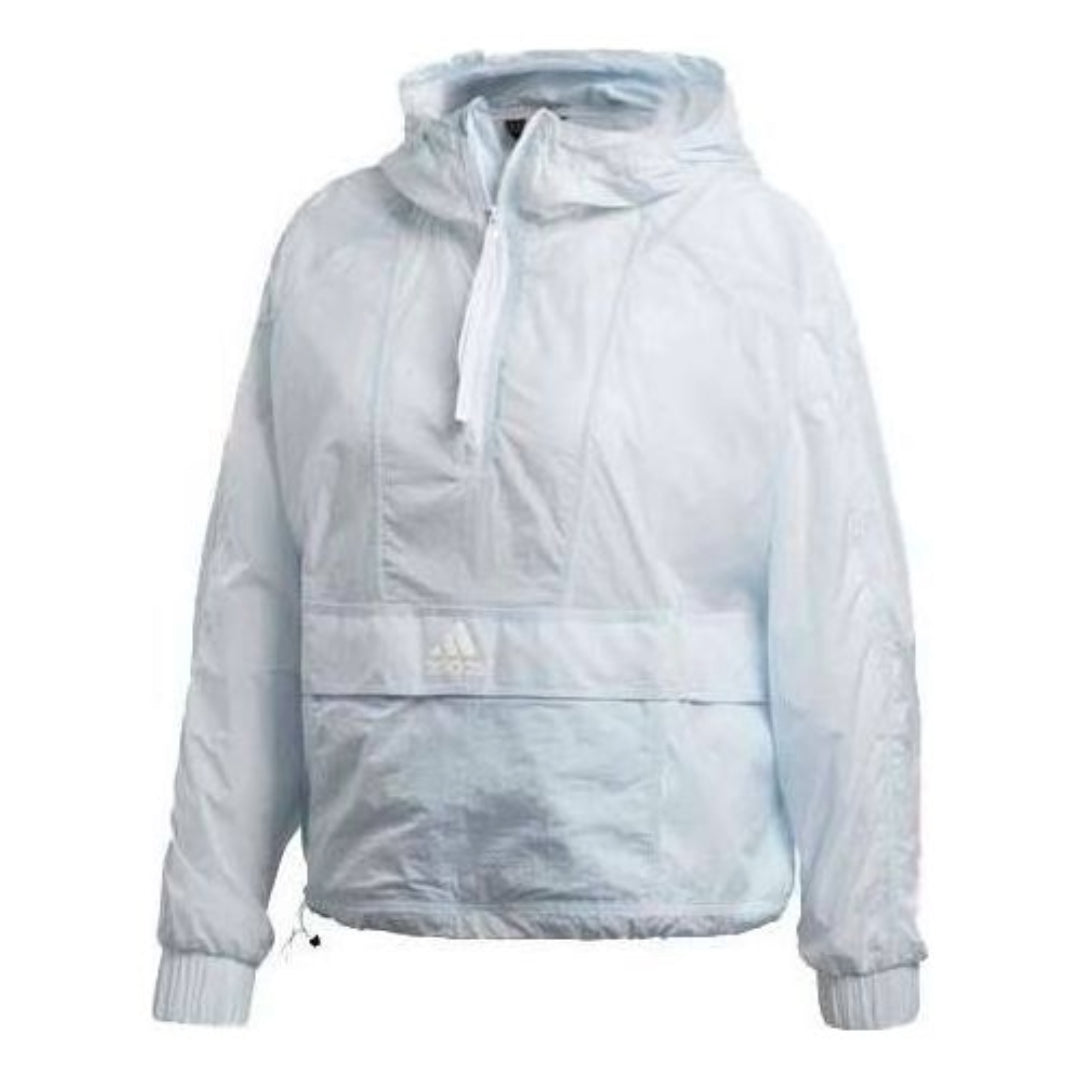 (WMNS) adidas Athletics Cropped Wind.Rdy Windbreaker Jacket Asia Sizing 'White' FK3223