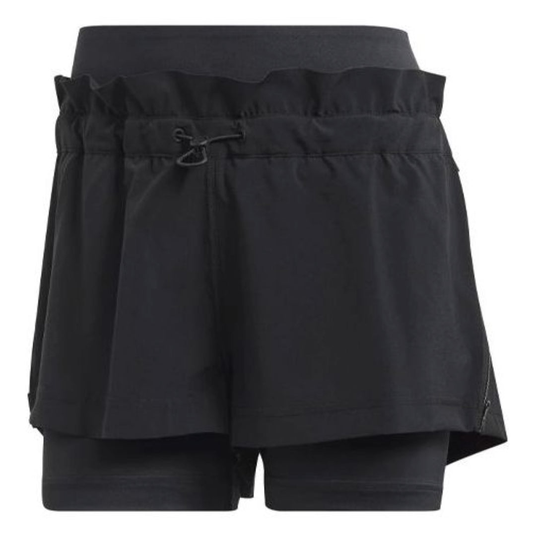 (WMNS) adidas Stella McCartney Hiit Short Asia Sizing 'Black' FS7583