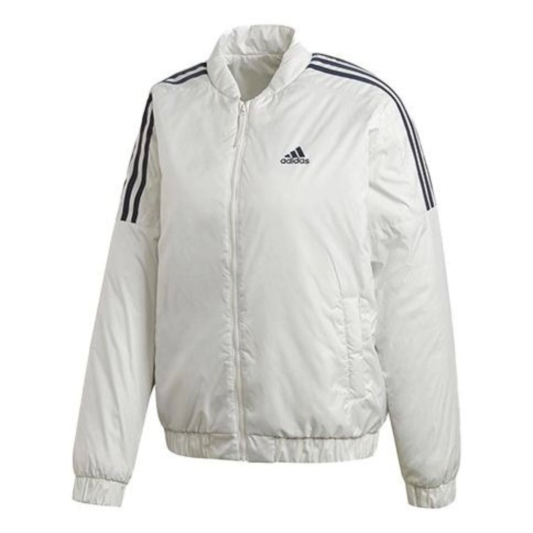 (WMNS) adidas Essentials Thermal Bomber Jacket Asia Sizing 'Grey' GH4582
