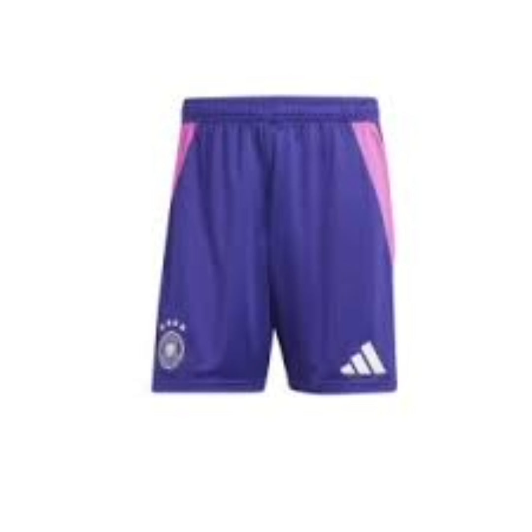 adidas Germany 24 Away Shorts Asia Sizing 'Purple' IP8167