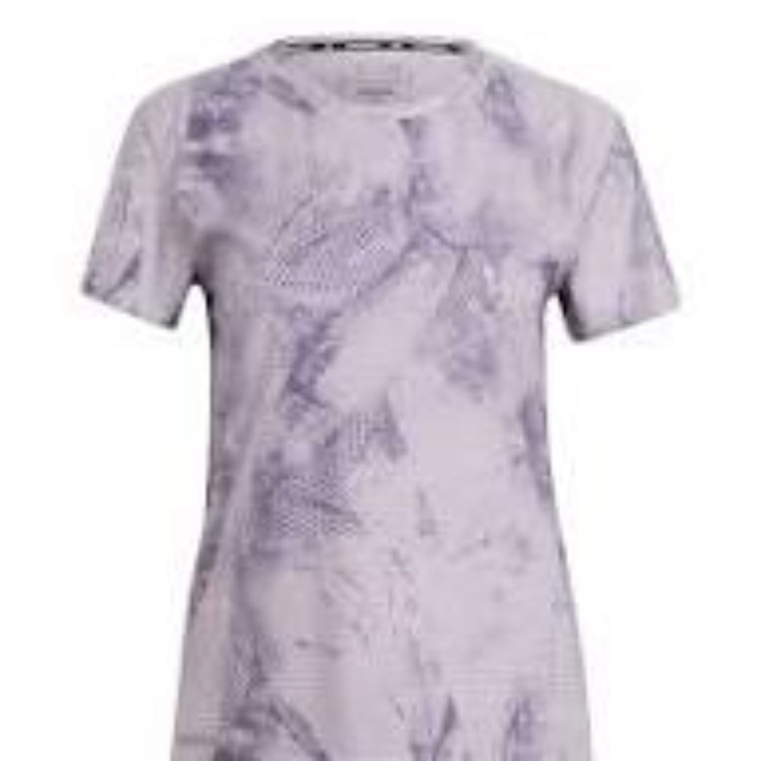 (WMNS) adidas Ultimateadidas Allover Print T-Shirt Asia Sizing 'Purple' IL7177