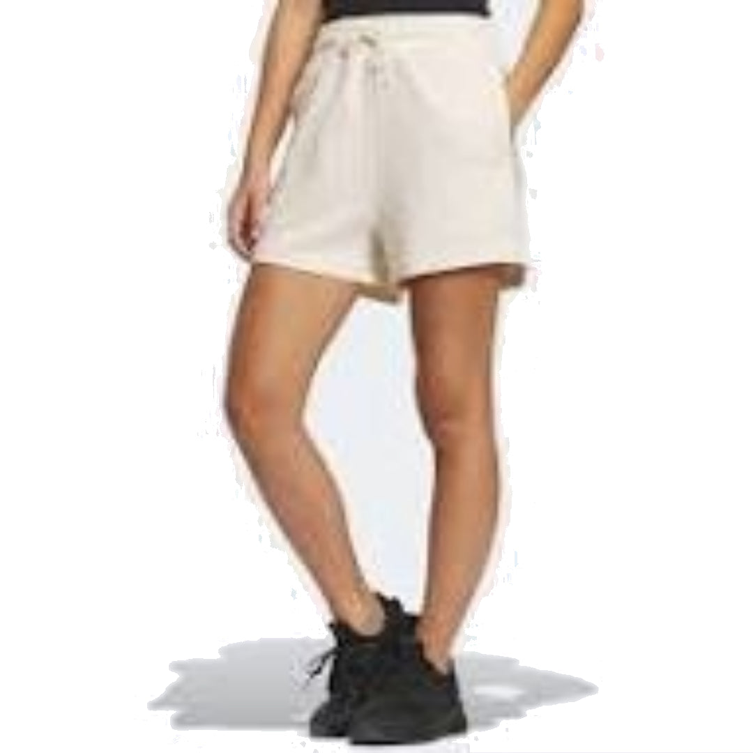 (WMNS) adidas Lounge Knit Shorts Asia Sizing 'Beige' IM8866