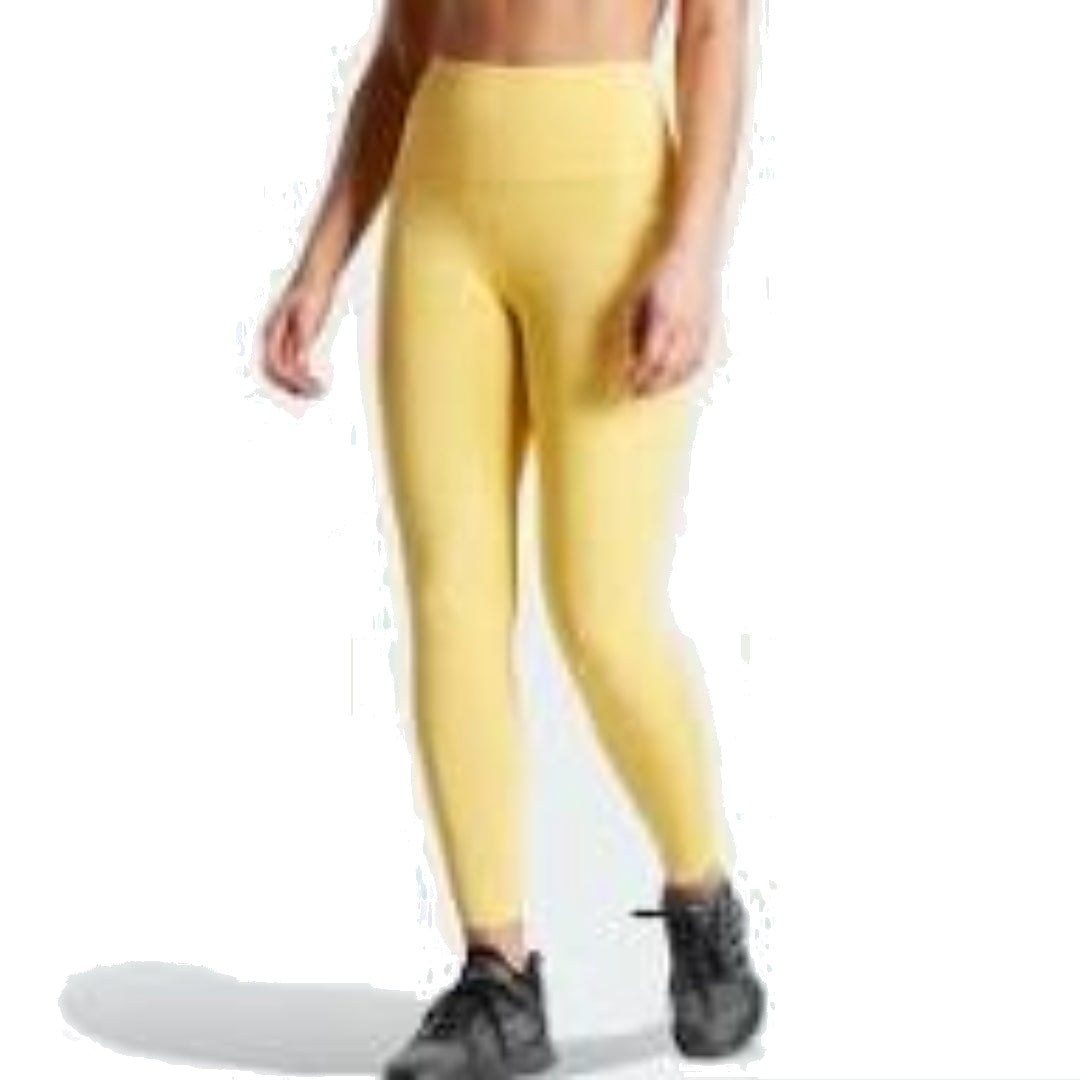 (WMNS) adidas Optime Power Legging Asia Sizing 'Yellow' IT6749