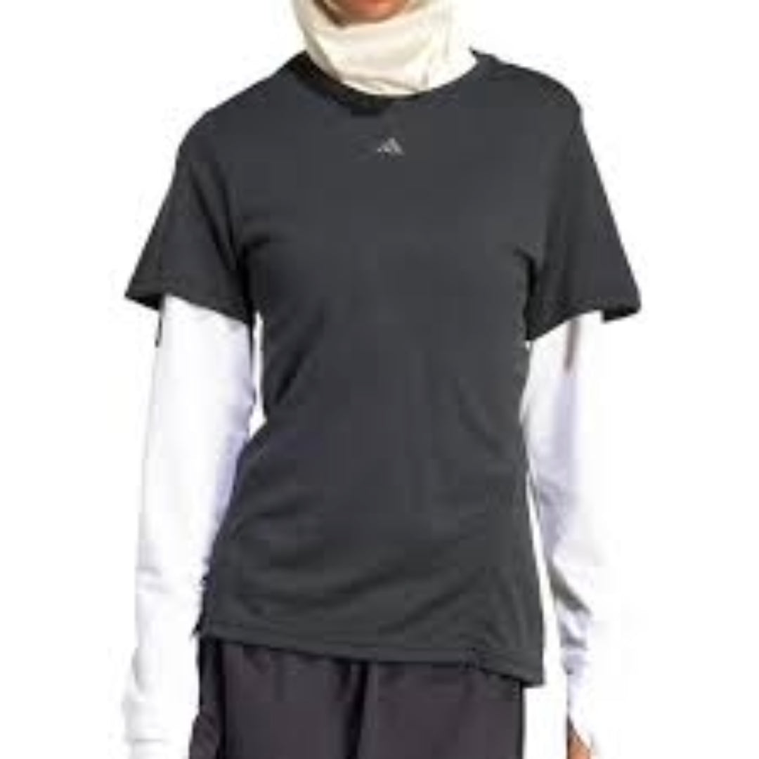 (WMNS) adidas Designed for Training HEAT.RDY HIIT T-Shirt Asia Sizing 'Black' IU1123
