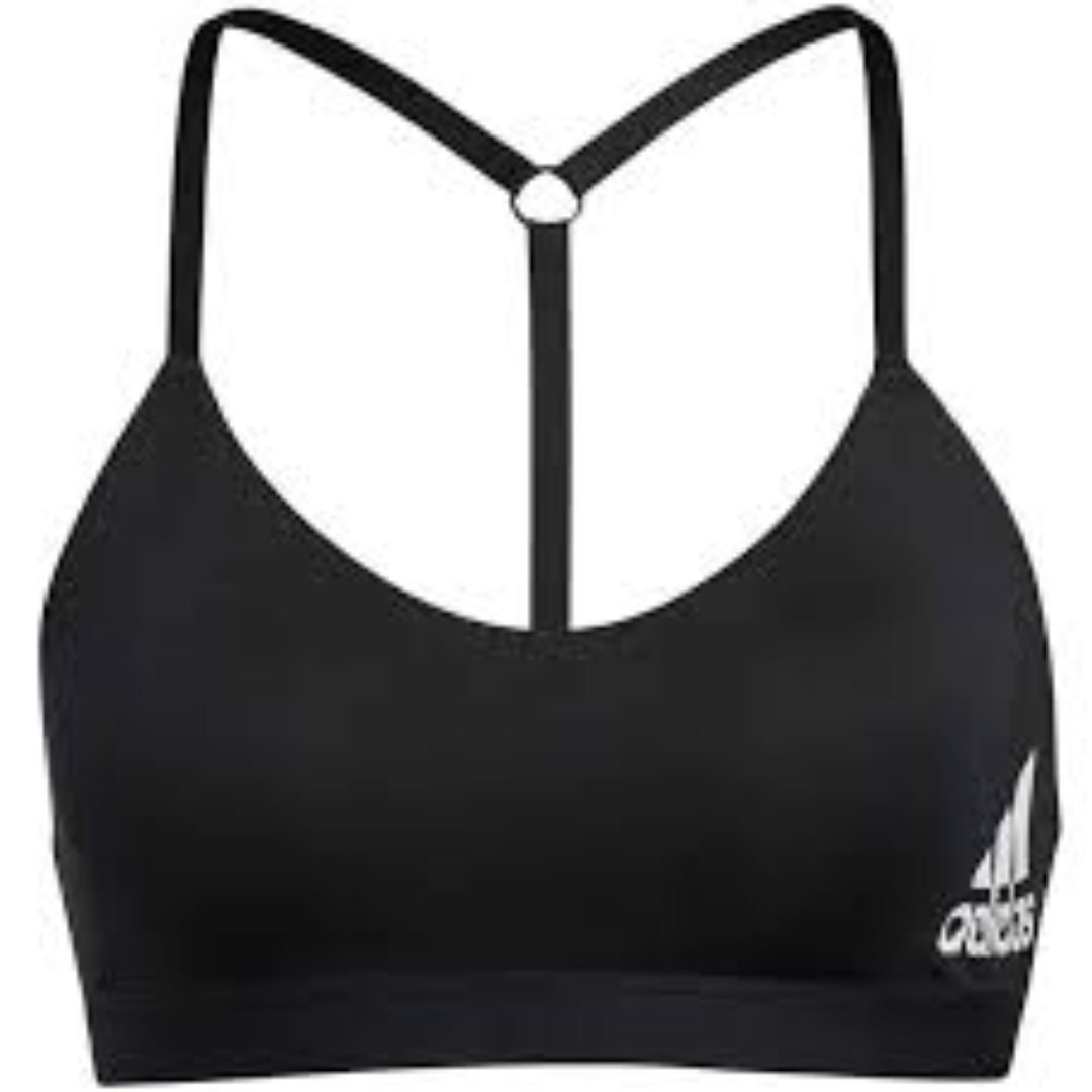 (WMNS) adidas All Me Light Support Training Bra Asia Sizing 'Black' GM2882