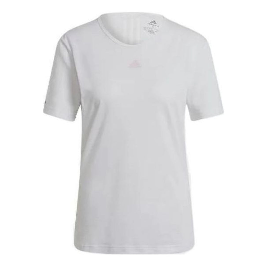 (WMNS) adidas U4U AEROREADY T-Shirt Asia Sizing 'White' GN4969