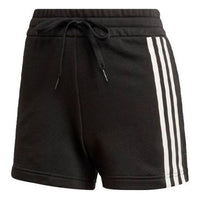 (WMNS) adidas U4U AEROREADY Shorts Asia Sizing 'Black White' GN4972