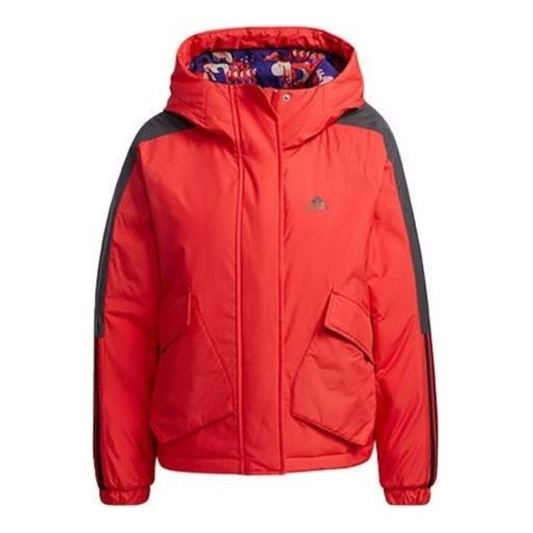 (WMNS) adidas X-Bu Jacket Asia Sizing 'Red' GN7377