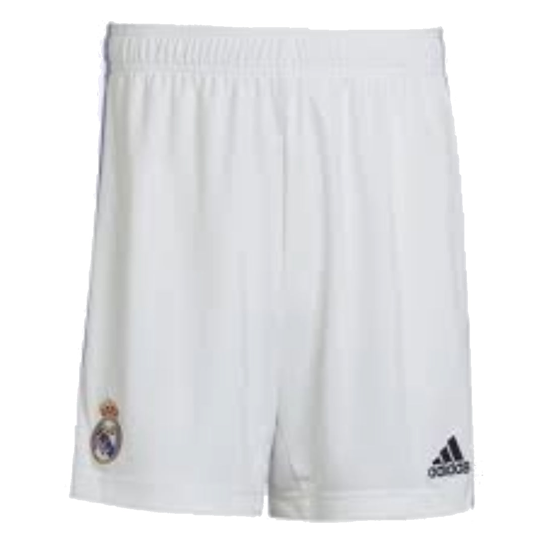 adidas Real Madrid 22/23 Home Shorts Asia Sizing 'White' H18484