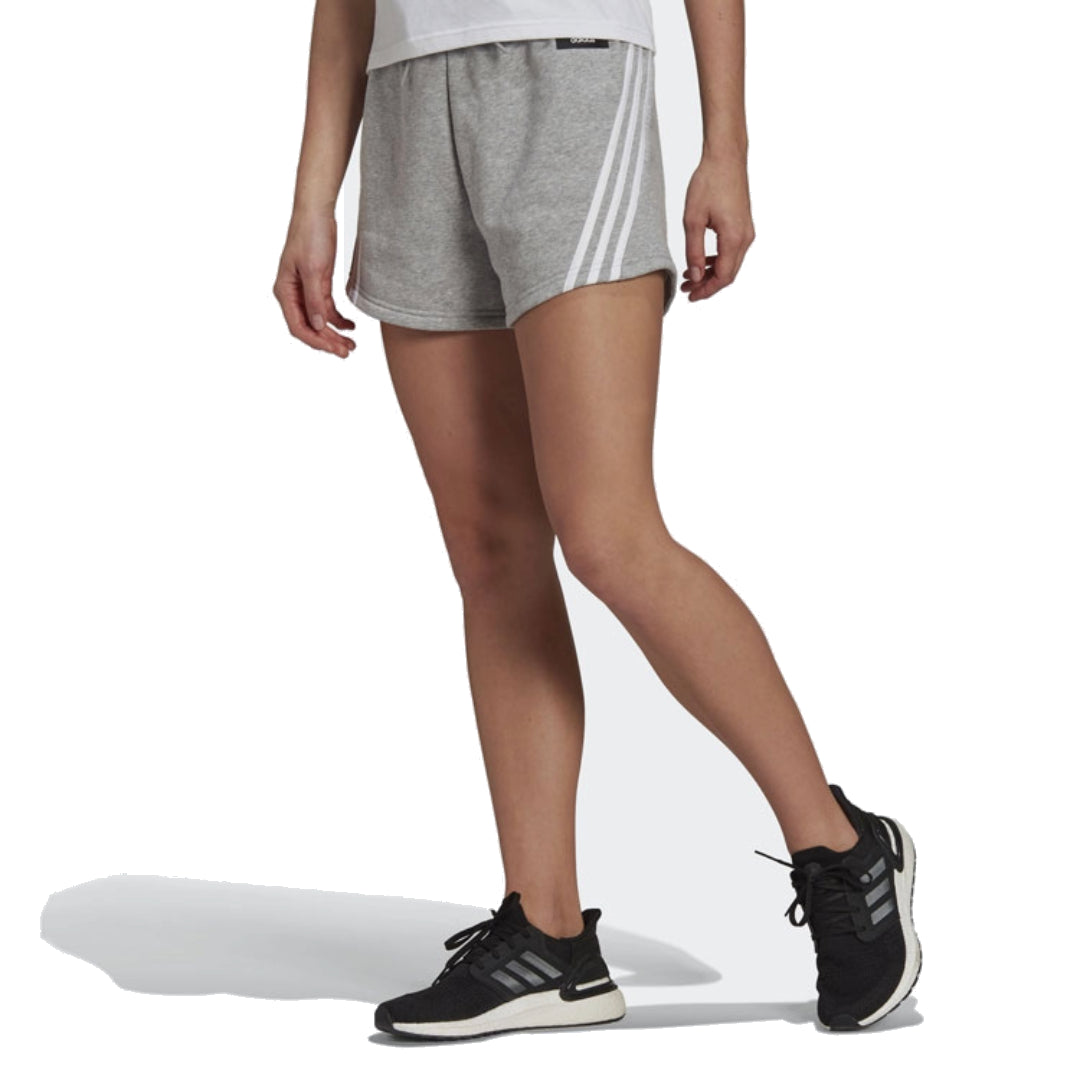(WMNS) adidas Sportswear Future Icons 3-Stripes Shorts Asia Sizing 'Grey' H57307