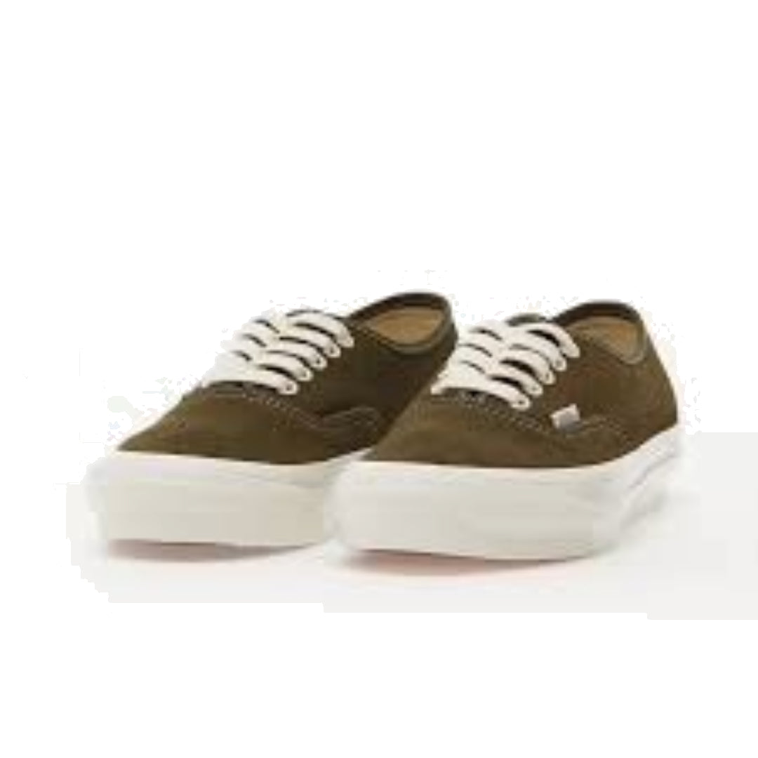 Vans Vault OG Authentic LX Suede 'Olive Green White' VN0A5FBDOLV1