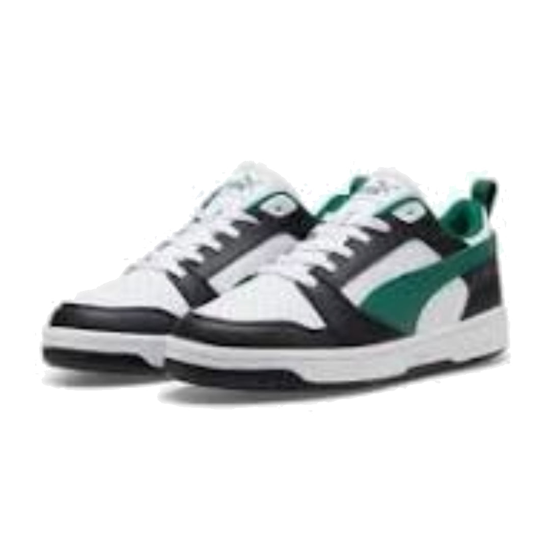 PUMA Rebound V6 Low 'White Black Green' 392328-23