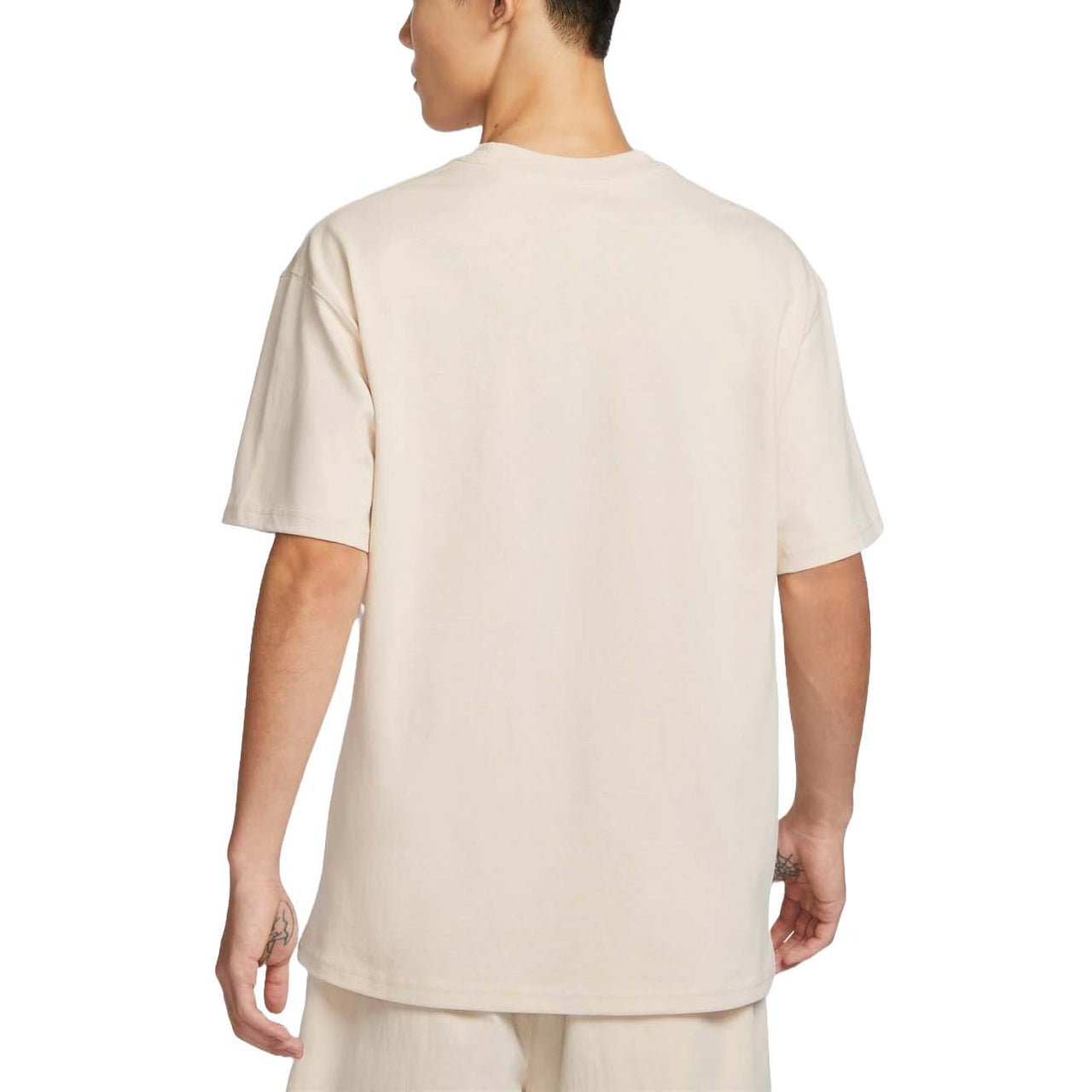 Nike Sportswear Label T-Shirt Asia Sizing 'Light Brown' FZ5393-104
