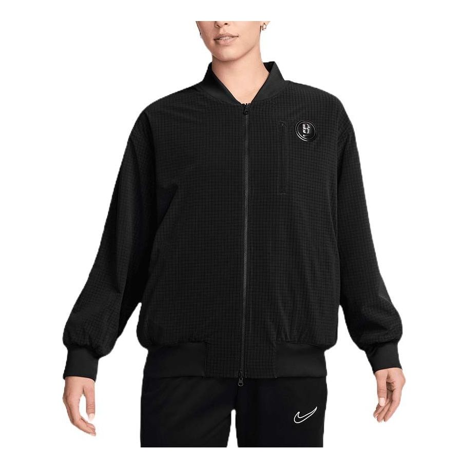 Nike Sabrina Reversible Basketball Jacket 'Black Anthracite' FV3164-010