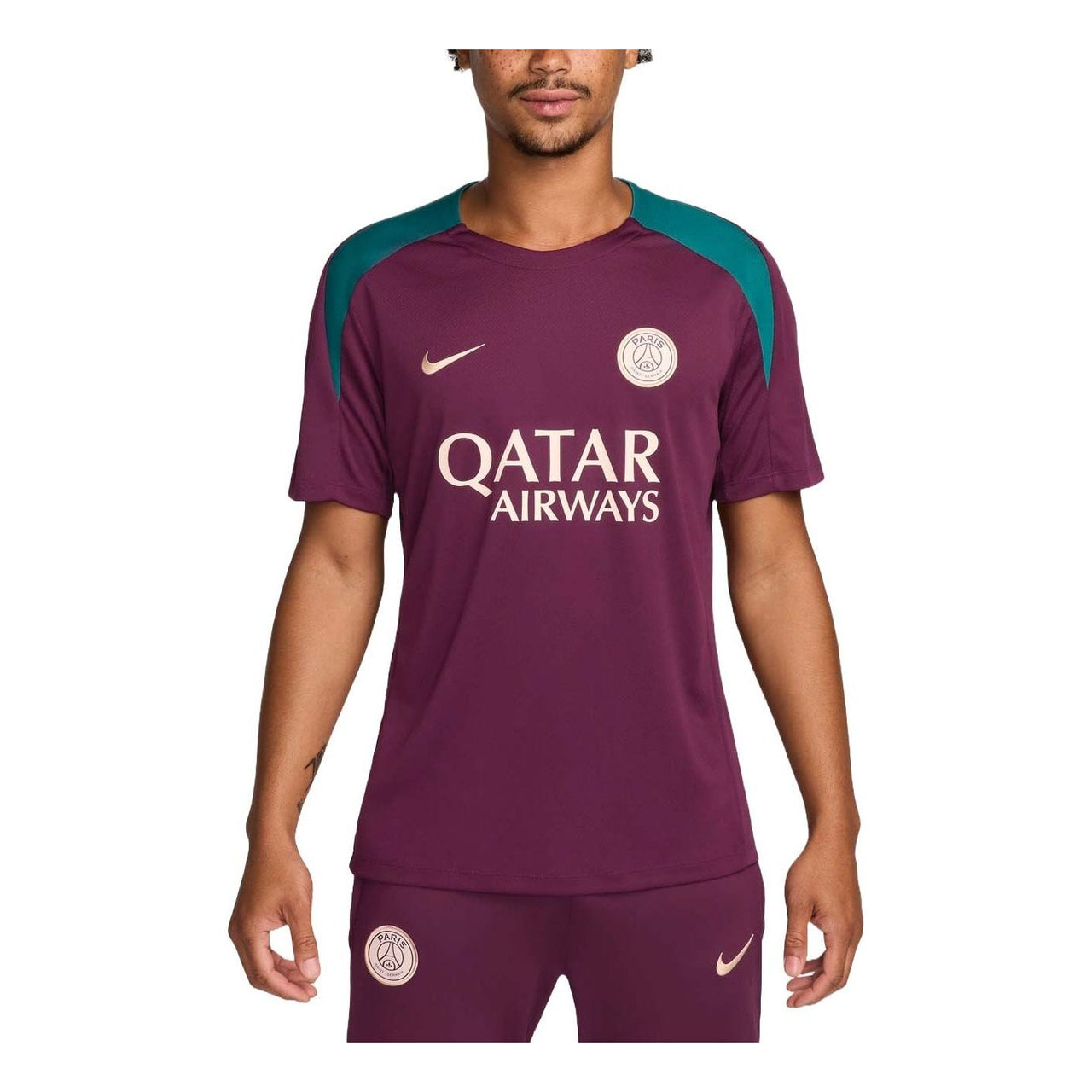Nike Dri-FIT Paris Saint-Germain Strike Football Jersey 'Purple' FN9821-613