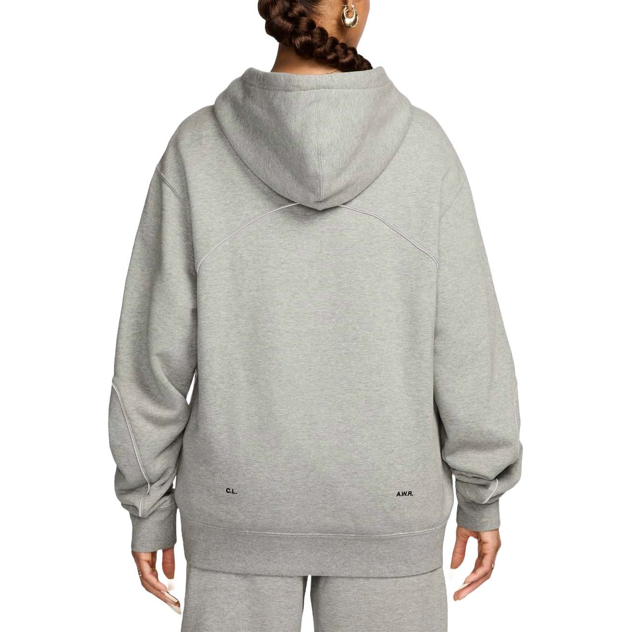 Nike x NOCTA Drake Fleece CS Hoodie Asia Sizing 'Dark Grey Heather' FN7660-063