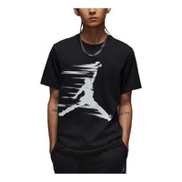 Air Jordan MVP Graphic T-Shirt Asia Sizing 'Black White' FZ1920-010