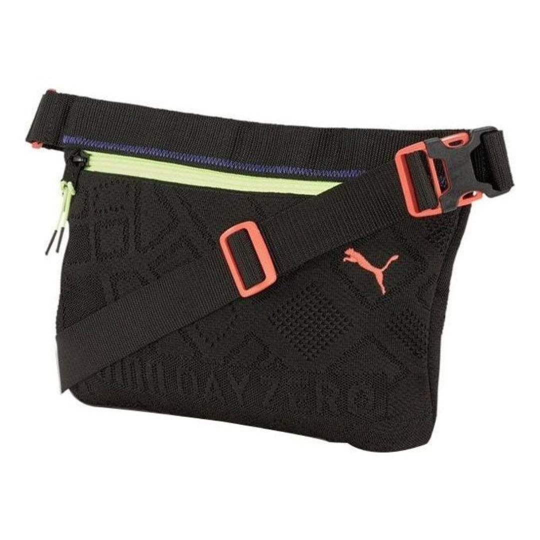 PUMA x CENTRAL SAINT MARTINS Knit Waist Bag 'Black Orange Green' 077228-01