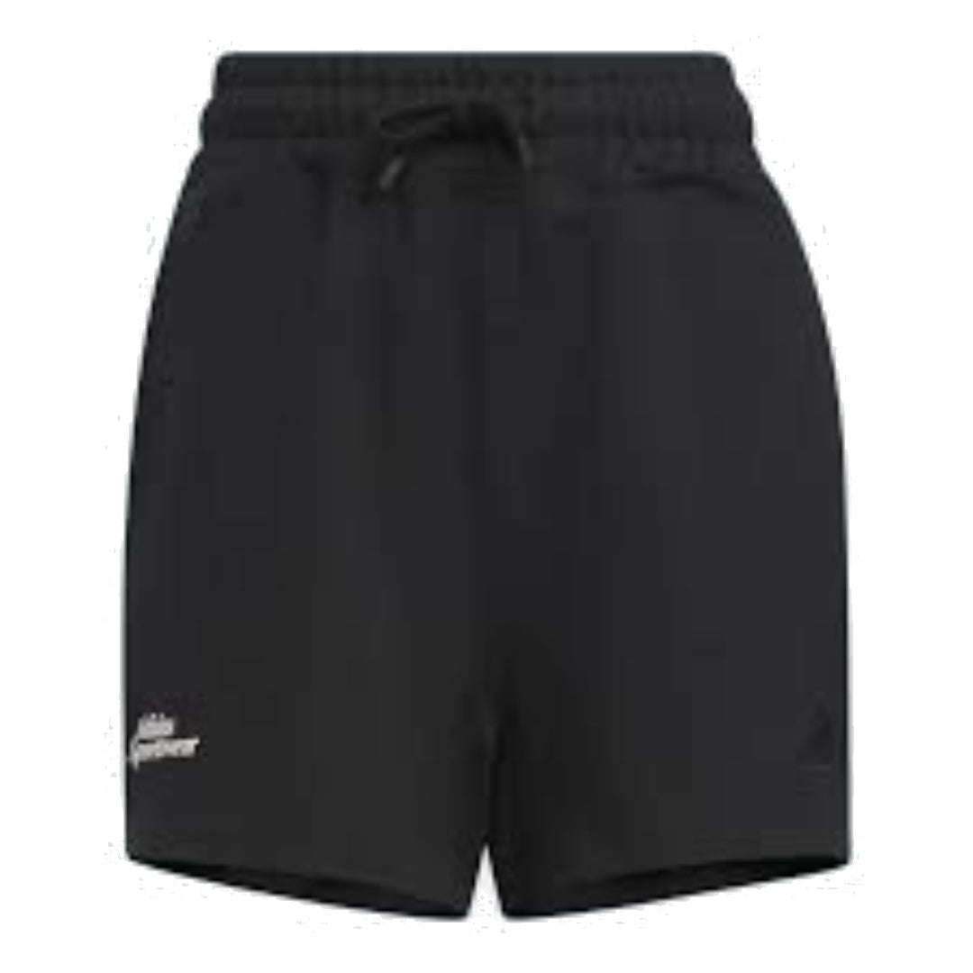 (WMNS) adidas Lounge Knit Short 'Black' IM8865