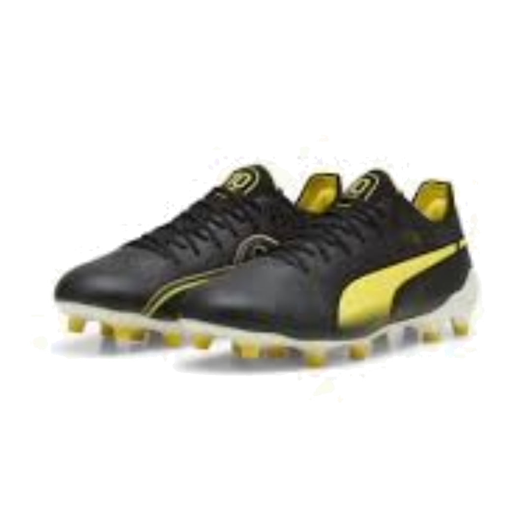 PUMA King Ultimate Pel FG/AG 'Black Yellow' 107825-01