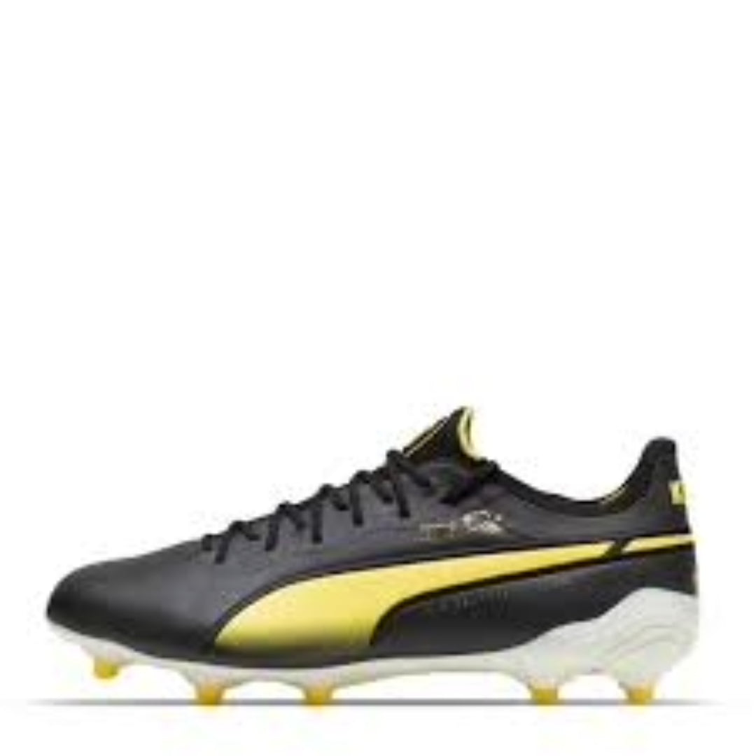 PUMA King Ultimate Pel FG/AG 'Black Yellow' 107825-01