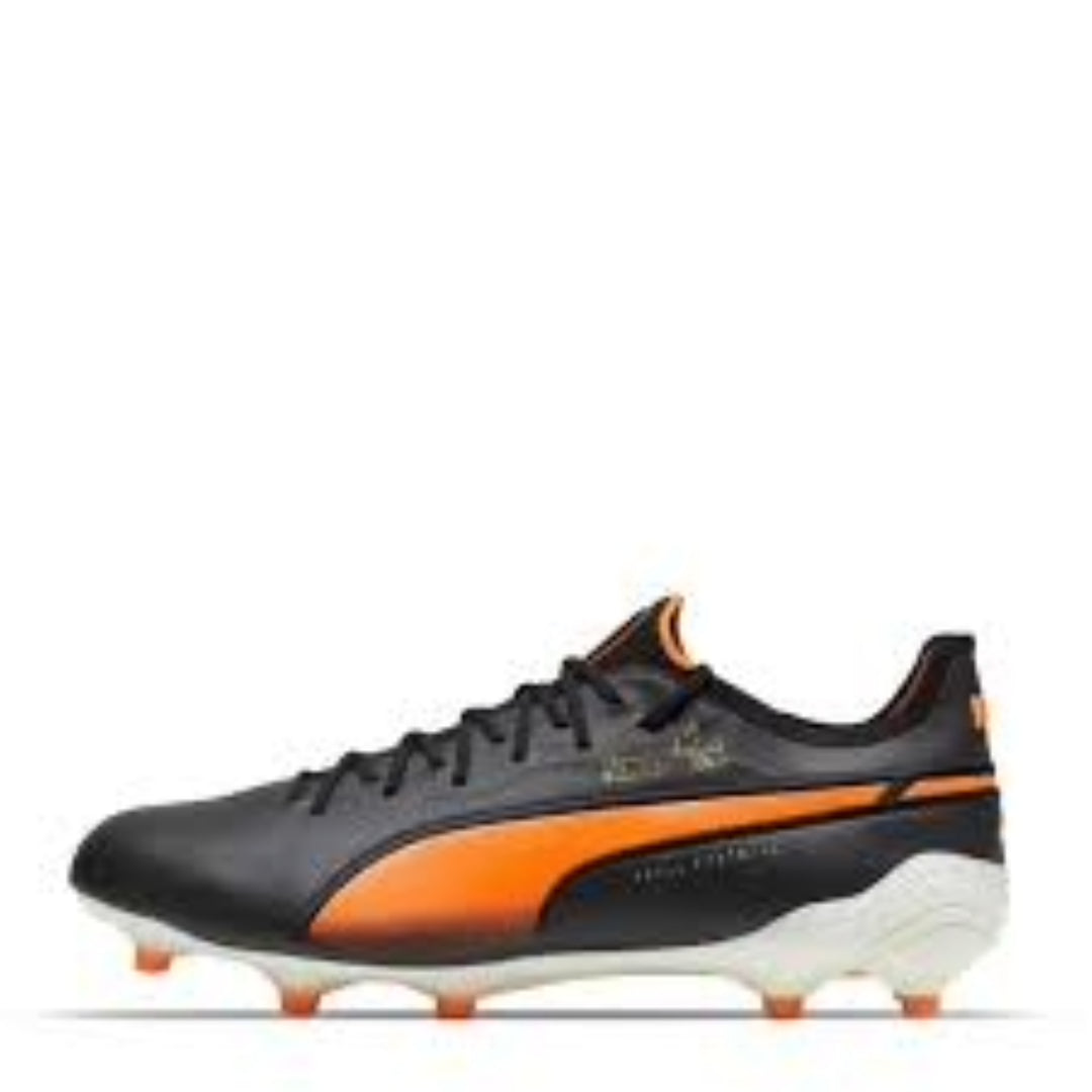 PUMA King Ultimate Cruyff FG/AG 'Black Orange' 107826-01