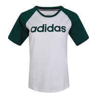 (WMNS) adidas Neo Essentials T-Shirt 'White Green' GL1177