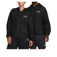 Nike x Stussy Linen Shell Jacket Asia Sizing 'Black' FZ5752-010