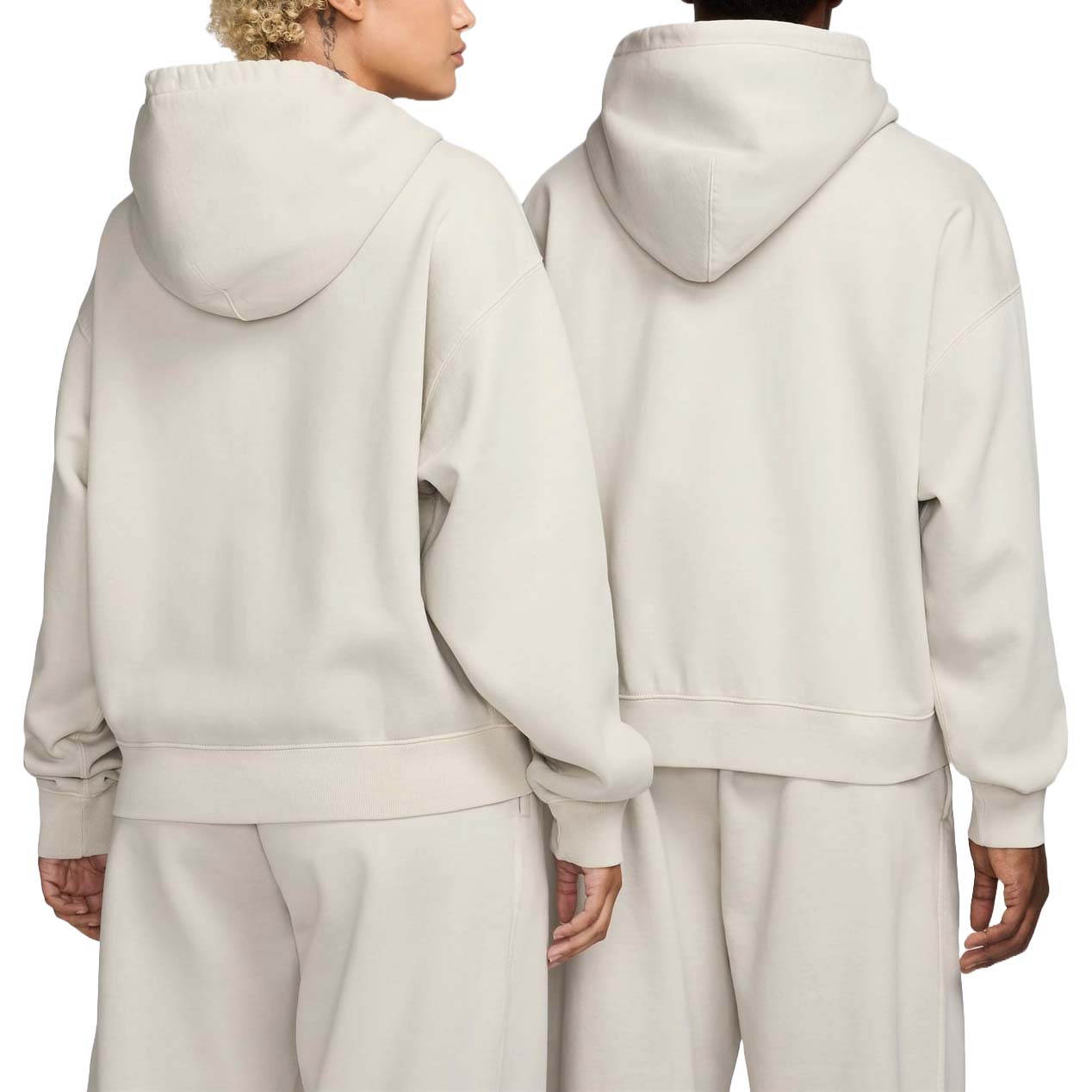 Nike x Stussy Pigment Dyed Fleece Zip Hoodie Asia Sizing 'Light Bone' FZ9991-072