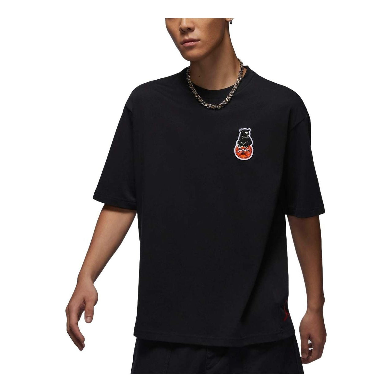 Air Jordan Graphic T-Shirt Asia Sizing 'Black' HM4898-010