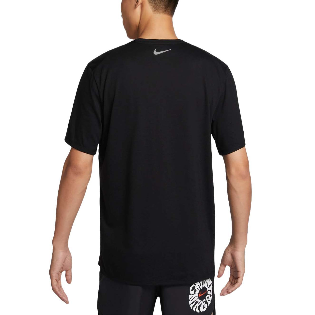 Nike Rise 365 Run Energy Dri-FIT Running T-Shirt Asia Sizing 'Black' FZ1081-010