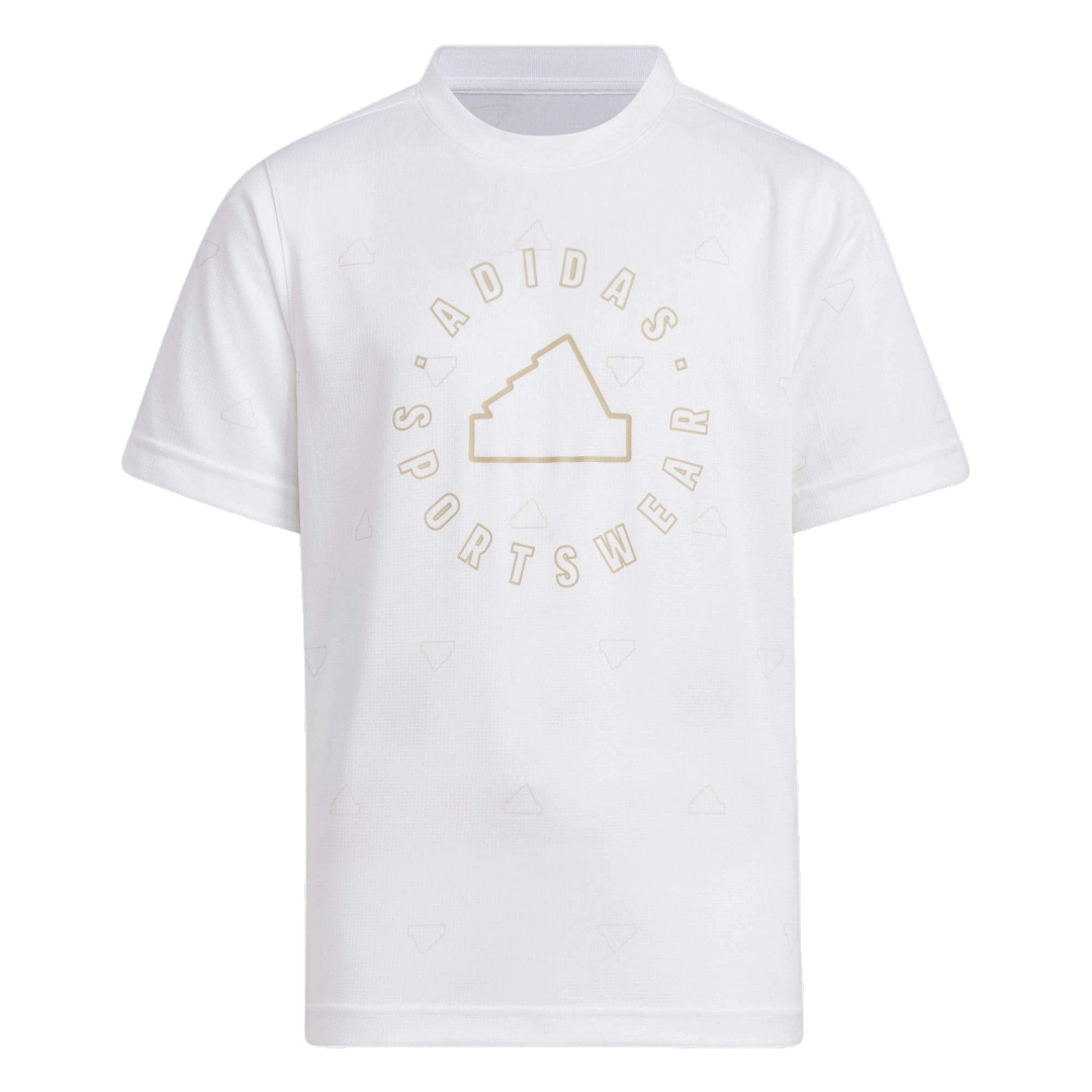 (GS) adidas Sportswear T-Shirt Asia Sizing 'White' IT4032