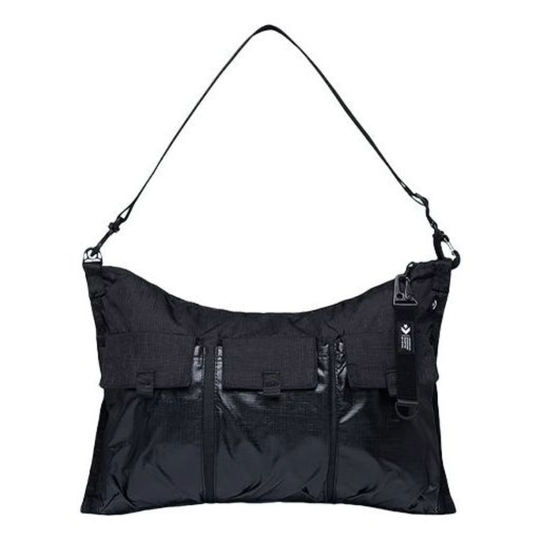 Converse Casual Single Shoulder Crossbody Bag 'Black' 10019867-001