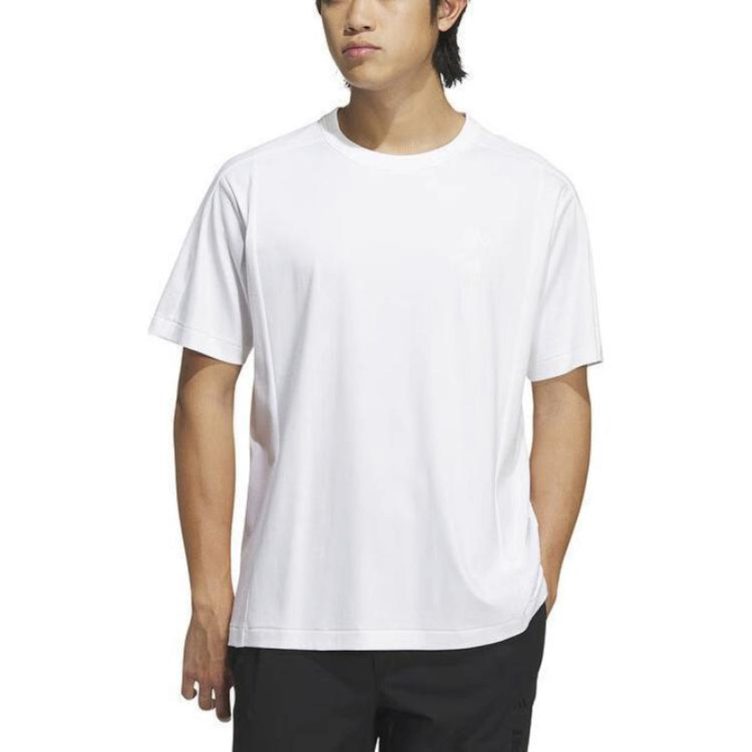 adidas Casual Pullover Sports T-Shirt Asia Sizing 'White' IX4273