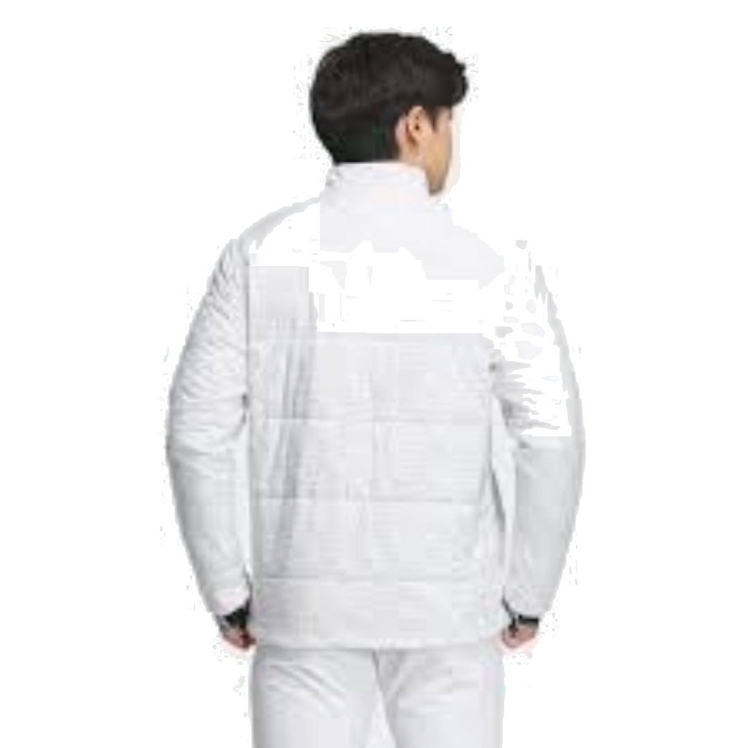 adidas Bos Graphic Warm Padded Jacket 'White Black' HY0980