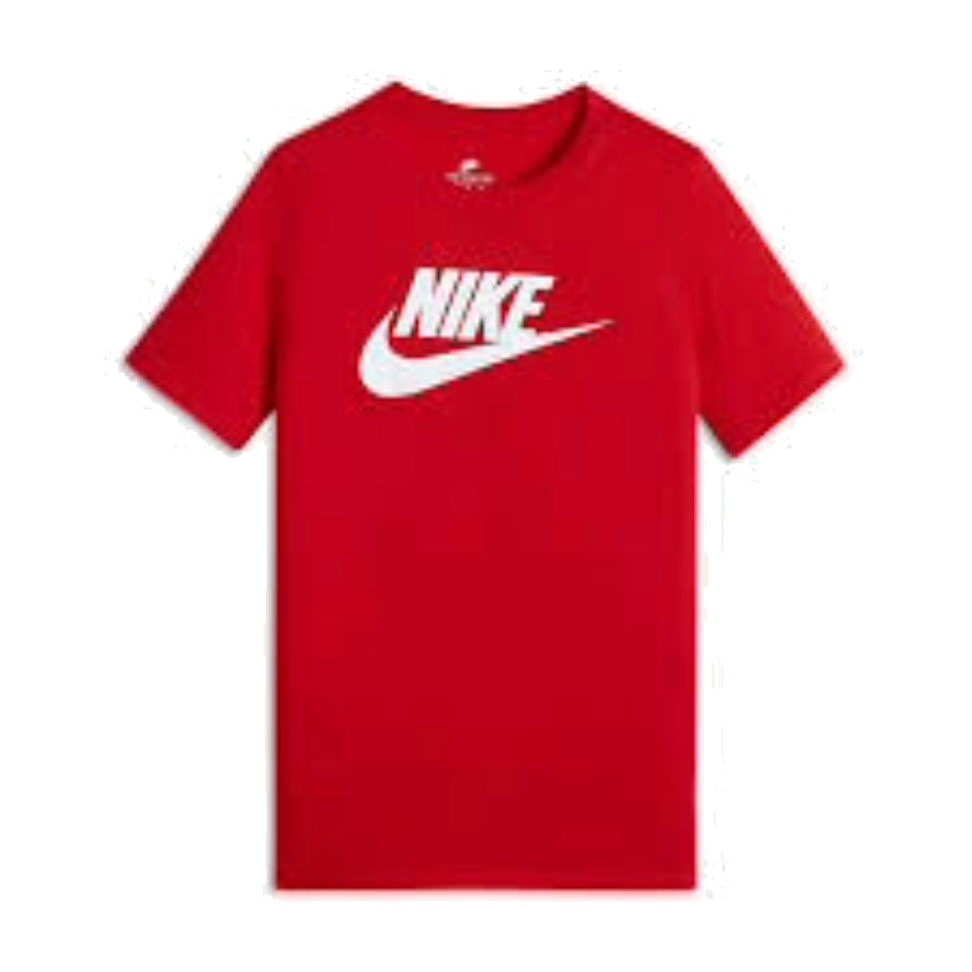 Nike Logo Printed Sportswear T-Shirt 'Red White' DX1986-657