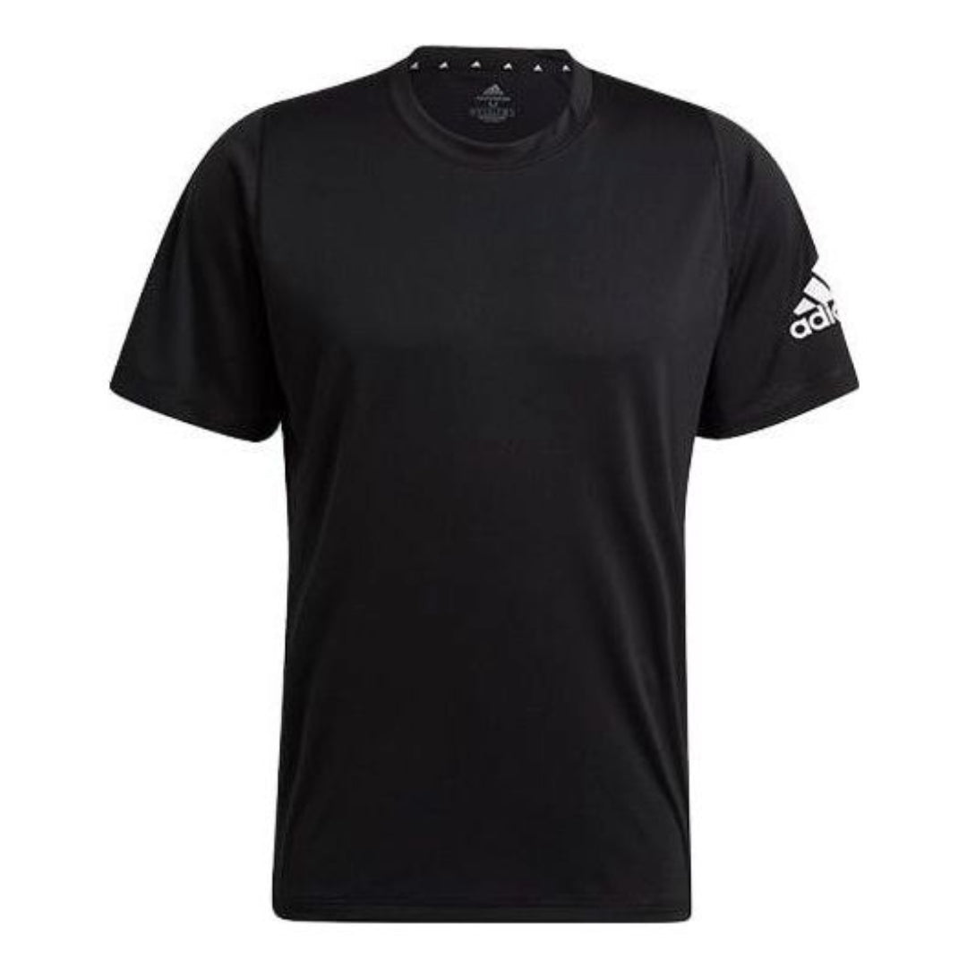 adidas Freelift Ultimate Aeroready D2M T-Shirt 'Black Whtie' GU2771