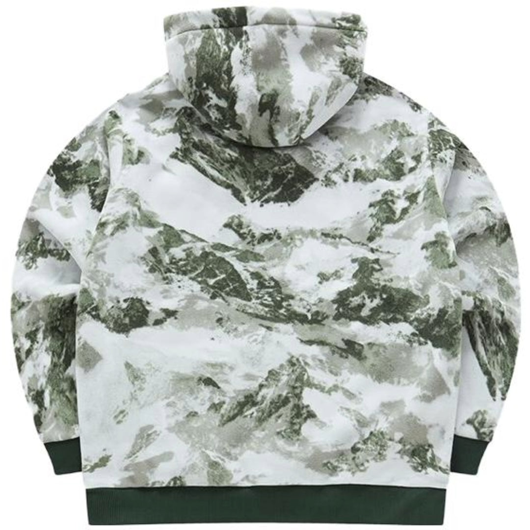 FILA FUSION Fashion Hoodie 'White Green' T11M341207F-GN