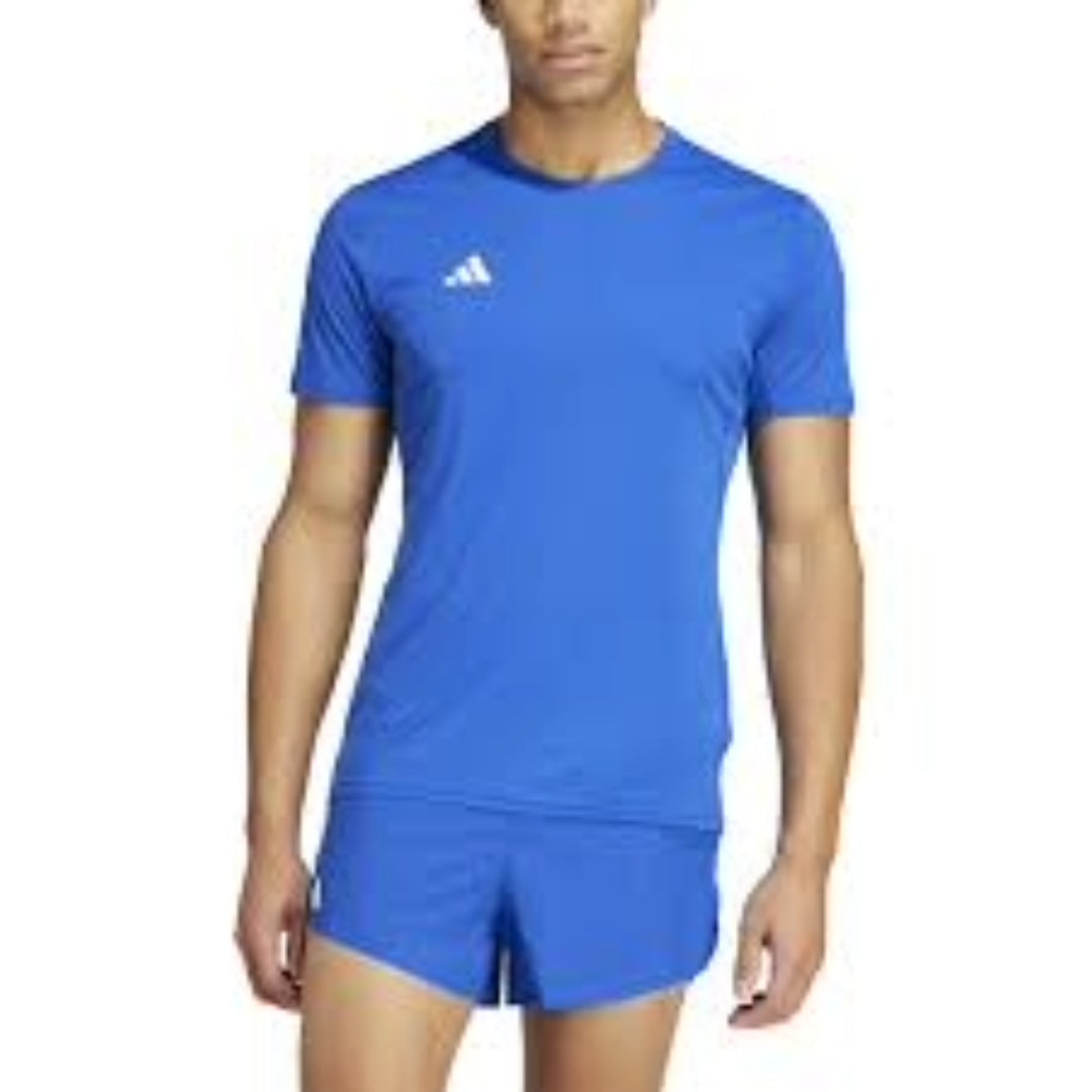 adidas Adizero Essentials Running T-Shirt Asia Sizing 'Blue' IT1469