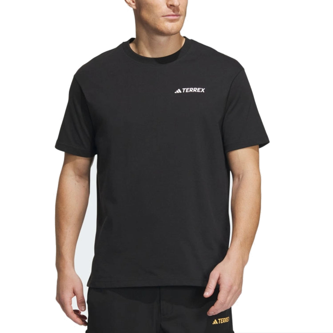 adidas Terrex Campyx Graphic T-Shirt 'Black White' IC1948