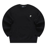 FILA FUSION Graphic Sweater 'Black White' T11M341209F-BK