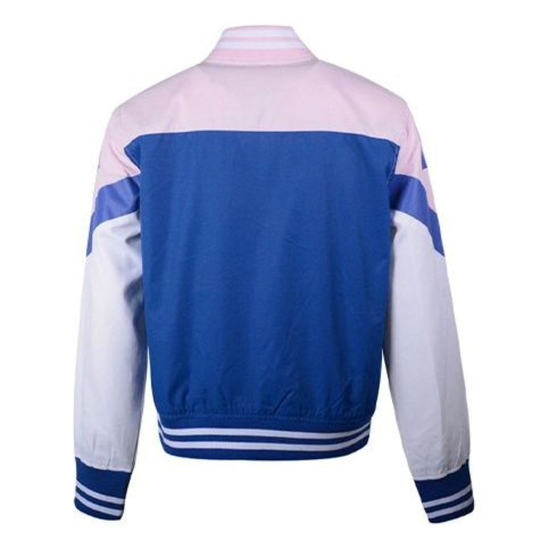 (WMNS) Converse Non-Padded Baseball Bomber 'Pink Blue White' 10017460-A01