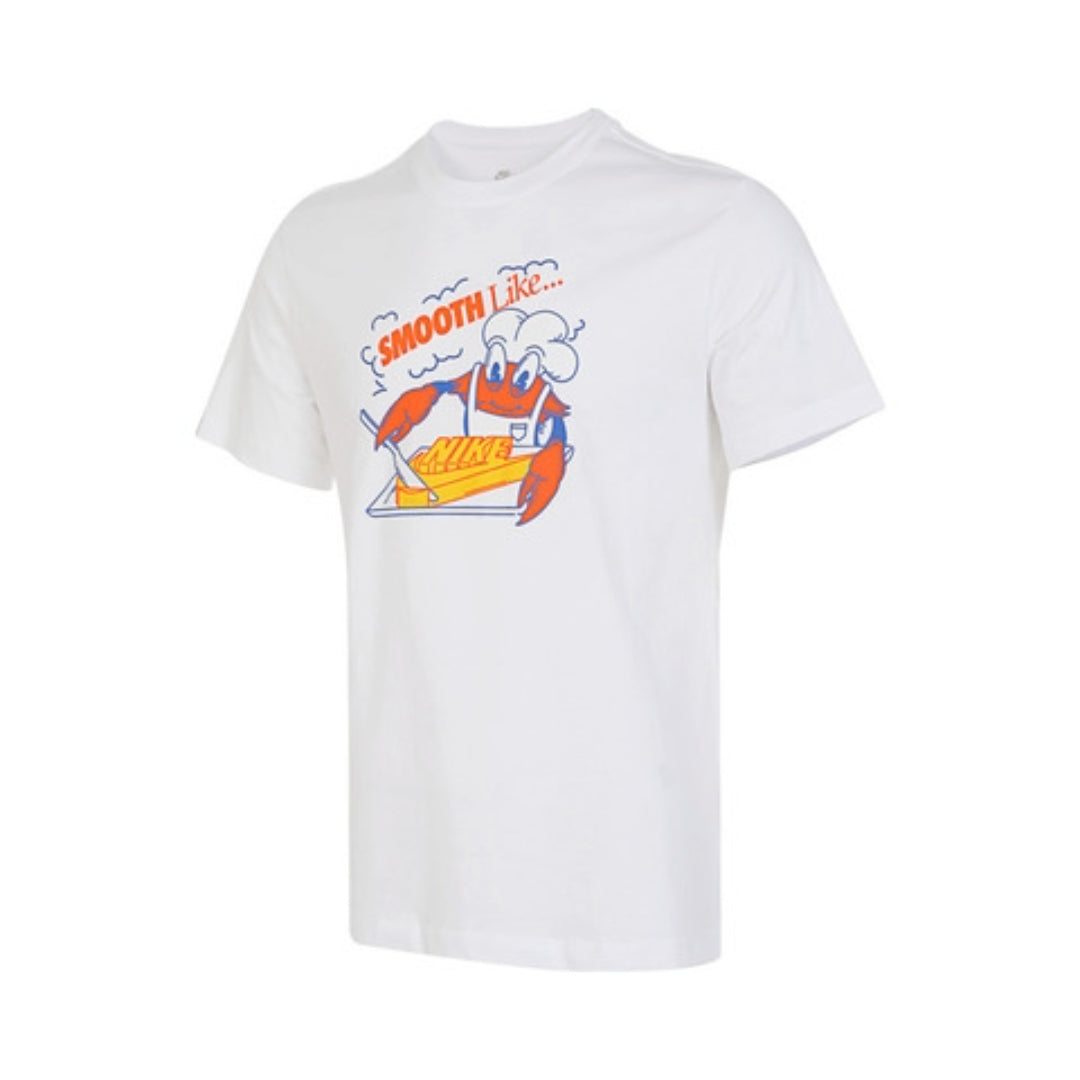 Nike Sportswear T-shirt 'White Orange' FV3748-100