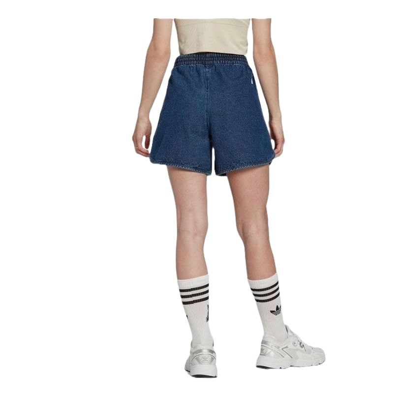 (WMNS) adidas Denim Shorts 'Teal' HL9071