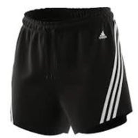 (WMNS) adidas 3-Stripes Athletic Shorts Asia Sizing 'Black White' H57305