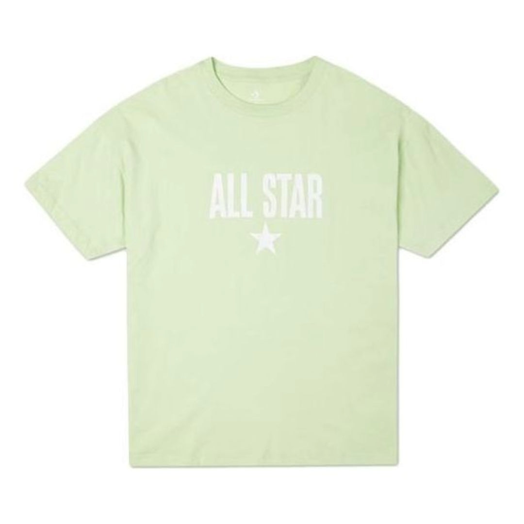 (WMNS) Converse Casual T-Shirt 'Green' 10020932-A04