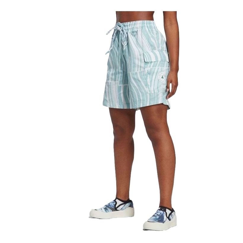 (WMNS) adidas by Stella McCartney TrueNature Hiking Shorts 'White Blue' HT1120