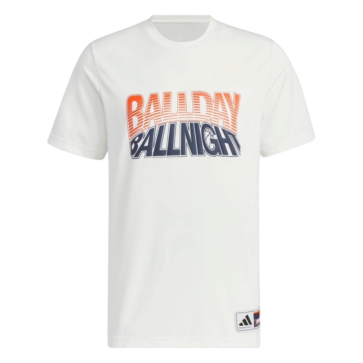 adidas Basketball Aeroready T-Shirt 'White Blue Red' JI9765